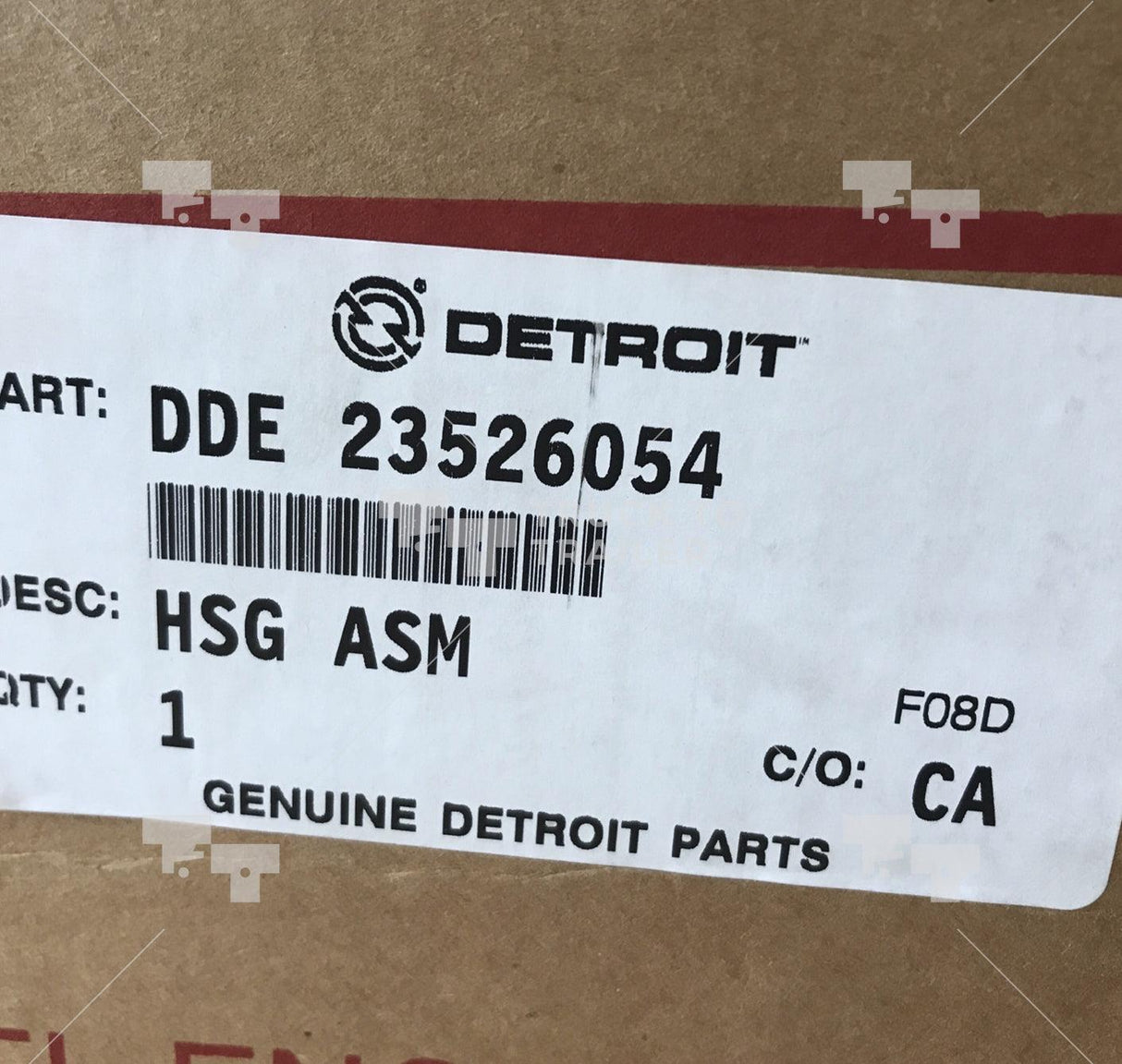 23526054 Genuine Detroit Diesel® Oil Cooler Housing Assembly Top 60 Series.