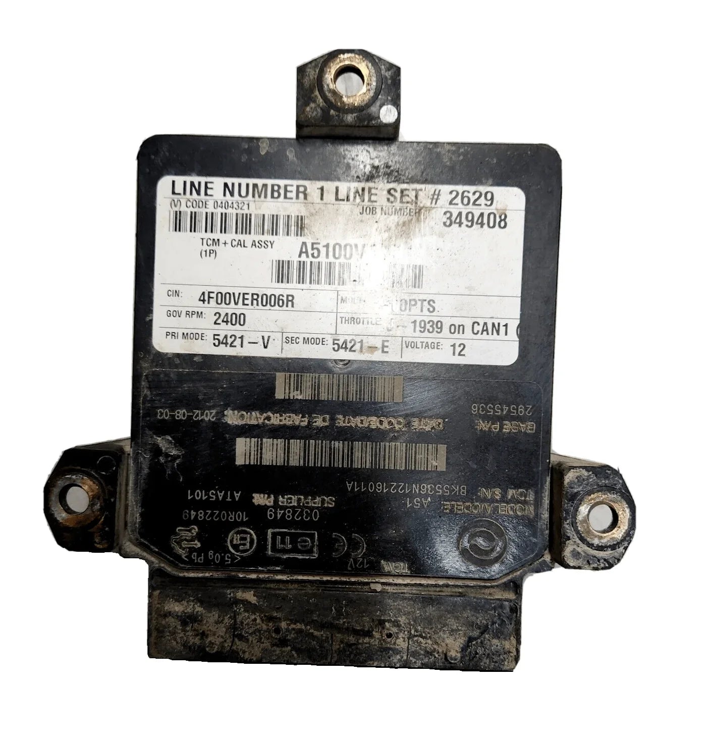 たまたま 29545536 Genuine Allison Transmission Control Module Tcm