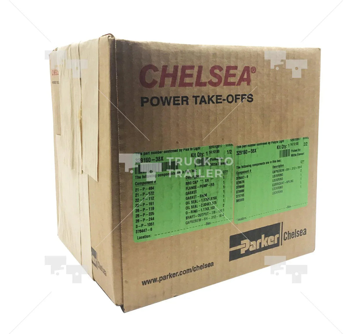 32916038X Oem Parker Chelsea Power Take Off Pto Rotatable Flange Conv