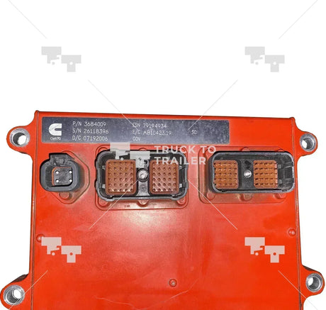 3683287RX Genuine Cummins Electronic Control Module Ecm New Take Off - Truck To Trailer