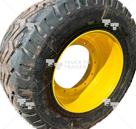 38110121 Genuine Alliance Agriflex 381 Farm Tire 445/50 R22.5 With Rim - Truck To Trailer