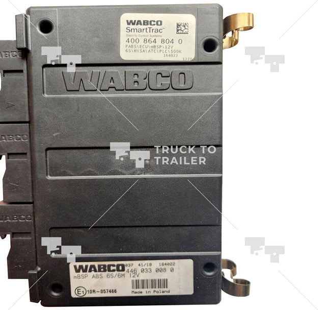 4008648040 Genuine Wabco Pabs Ecu Mbsp Abs Control Module - Truck To Trailer