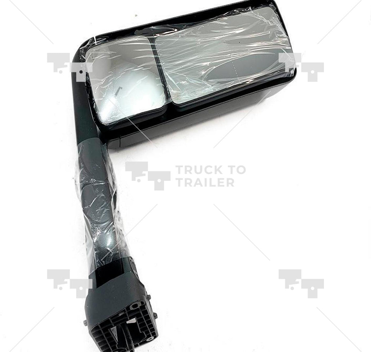 4188588C91 Genuine International Left Hand Rear View Pd Mirror Black - Truck To Trailer