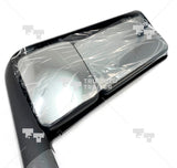 4188588C91 Genuine International Left Hand Rear View Pd Mirror Black - Truck To Trailer