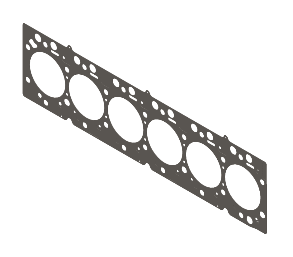 4932210 Genuine Cummins Cylinder Head Gasket - Truck To Trailer