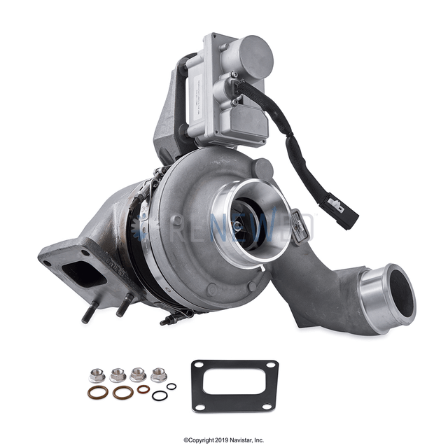 5010722R93 Genuine International Turbocharger Kit B2Uv-63 For Maxxforce Dt 7.6L - Truck To Trailer