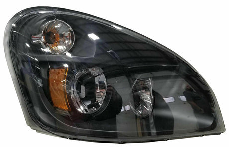 5201-0006 Tru-Fit Led Blacked Out Head Lamp Right For Freightliner Cascadia - Truck To Trailer