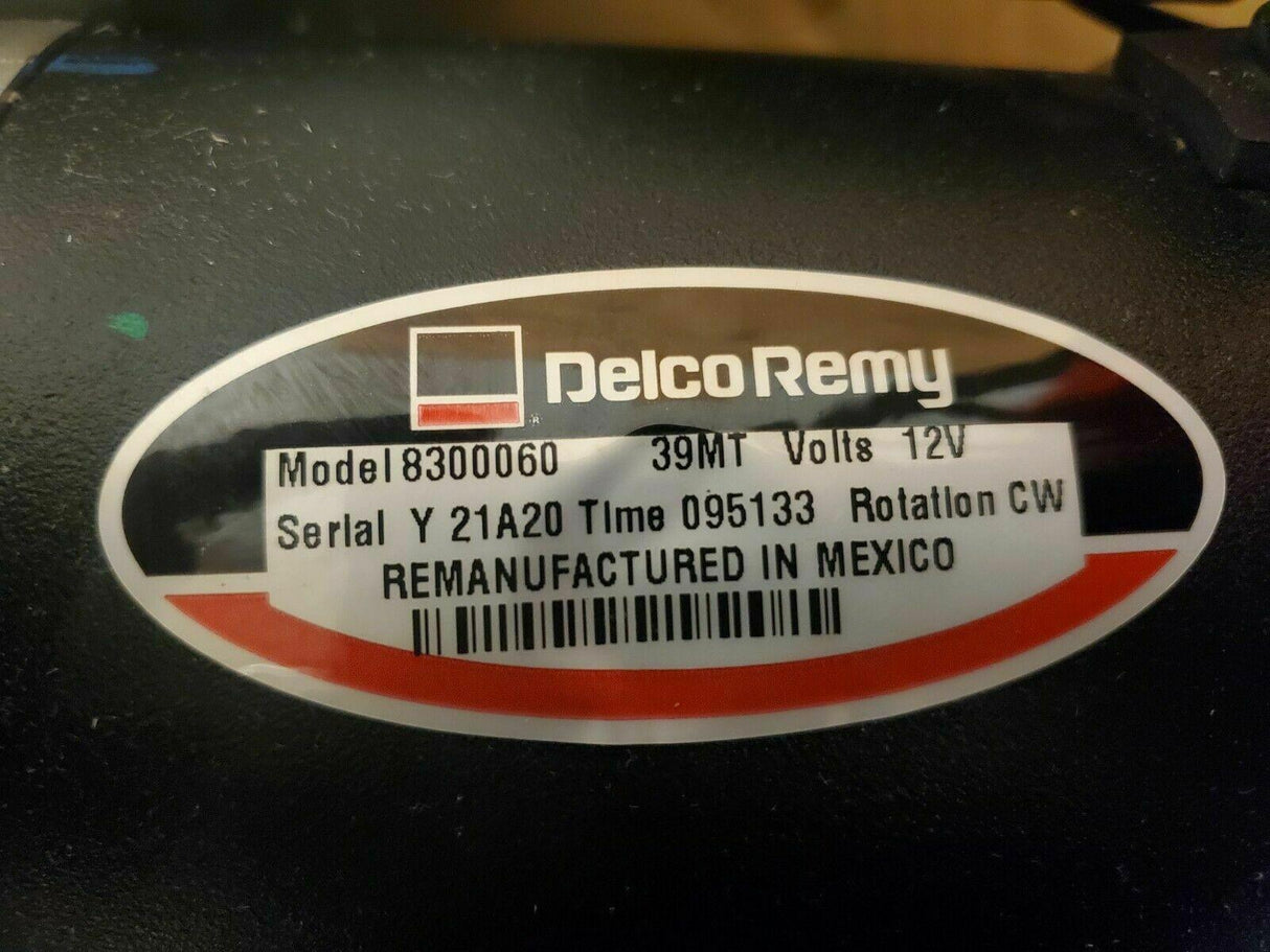 8300060 Oem Delco Remy 39Mt Starter 12V No Core Charge - Truck To Trailer