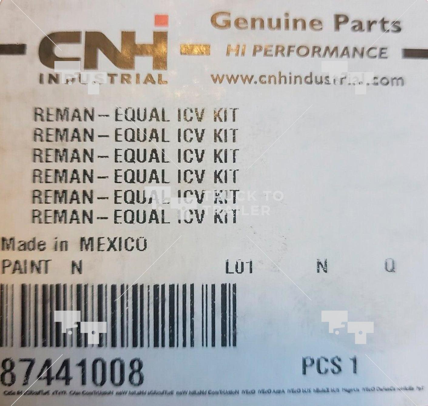 87441008 Genuine New Holland Caps Equalizer Icv Kit – Truck 87441008 Genuine New Holland Caps Equalizer Icv Kit – Truck