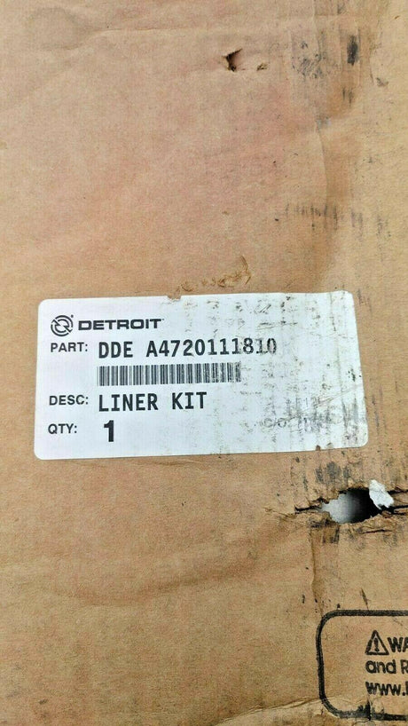 A4720111810 Genuine Detroit Diesel Dde Liner Kit For Dd15 - Truck To Trailer