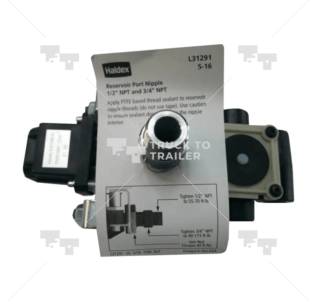 Al430664 Genuine Haldex 2-Port Abs Modulator Valve - Truck To Trailer