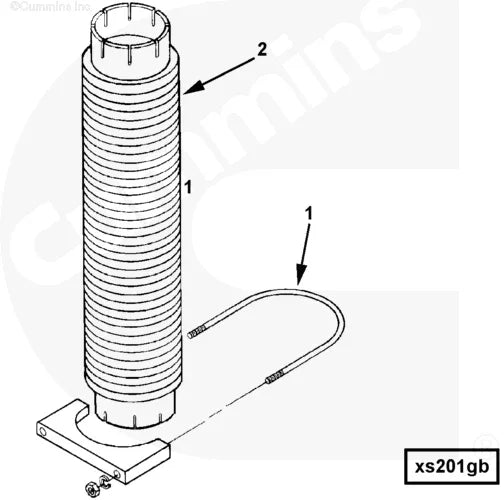 Cummins 114243 U Bolt Clamp - Truck To Trailer