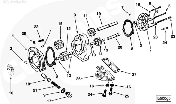 Cummins 137564 Oil Pan Drain Plug - Truck To Trailer