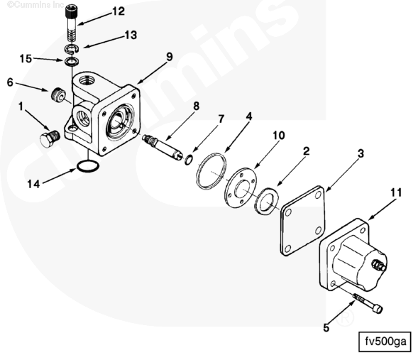 Cummins 144707 Fuel Pump Solenoid - Truck To Trailer