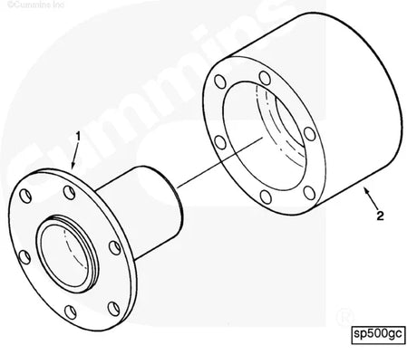 Cummins 150867 Fan Spacer - Truck To Trailer