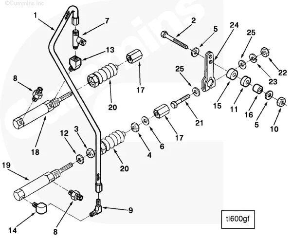 Cummins 153679 Tappet Roller - Truck To Trailer
