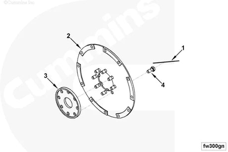 Cummins 155559 Flexplate Disc - Truck To Trailer