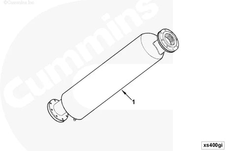 Cummins 157564 Exhaust Outlet Adapter - Truck To Trailer