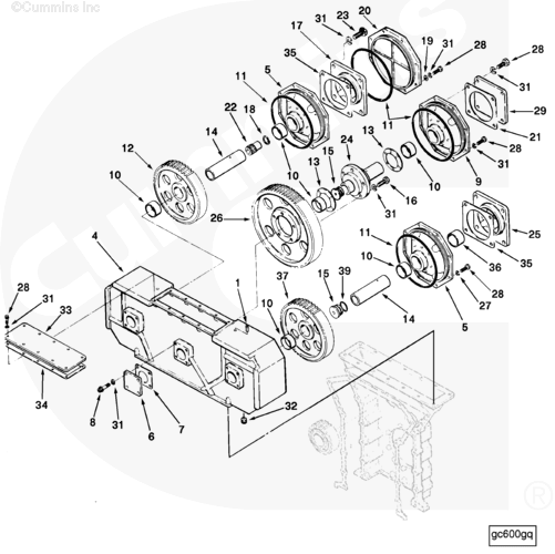 Cummins 206522 Hydraulic Pump Adapter - Truck To Trailer