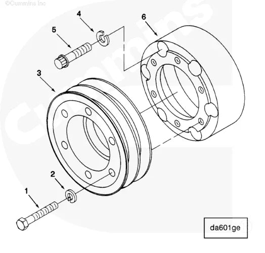Cummins 207730 Power TakeOff Adapter Truck To Trailer