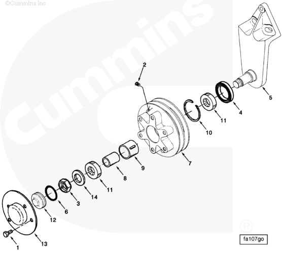 Cummins 211868 Fan Pulley - Truck To Trailer