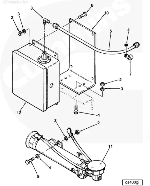 Cummins 212025 Engine Heater - Truck To Trailer