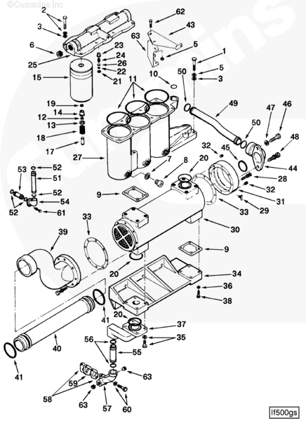 Cummins 212192 Oil Transfer Connection - Truck To Trailer