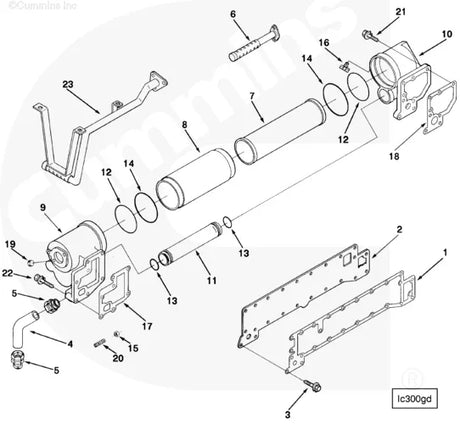 Cummins 216774 Cover Plate - Truck To Trailer