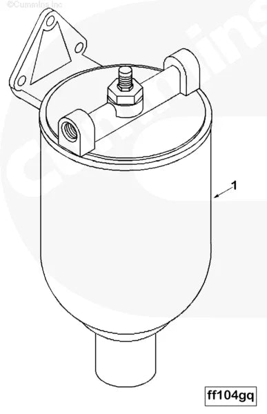 Cummins 256546 Fuel Filter - Truck To Trailer