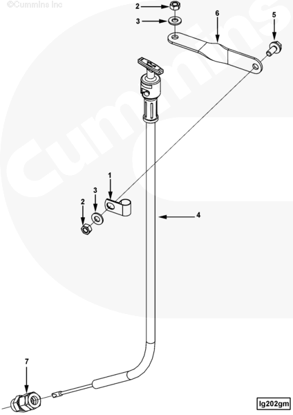 Cummins 2868814 Dipstick - Truck To Trailer