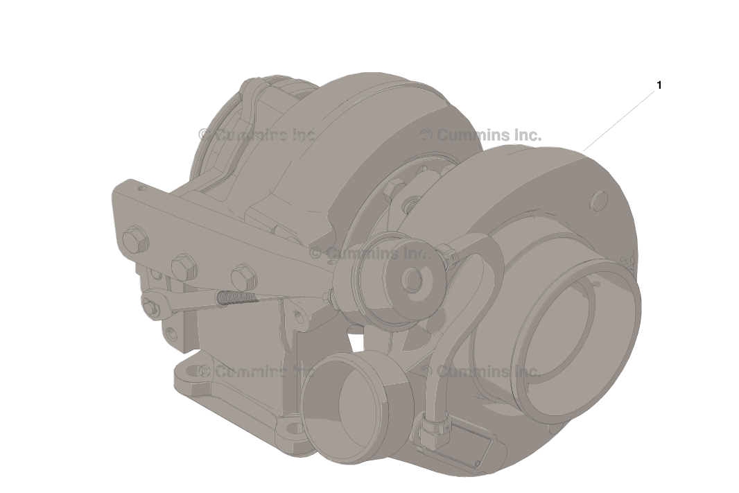 Cummins 2882016 Turbocharger Kit - Truck To Trailer