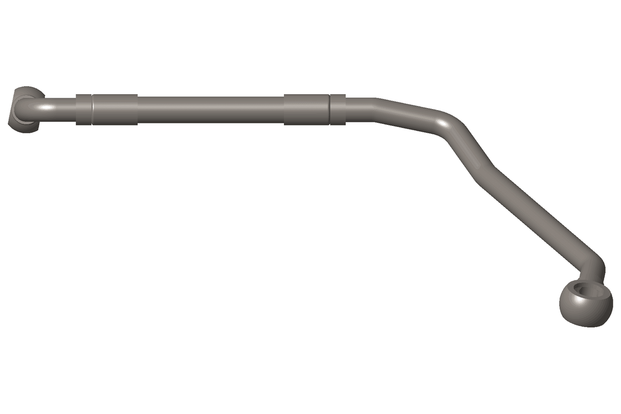 Cummins 2897185 Fuel Transfer Tube - Truck To Trailer