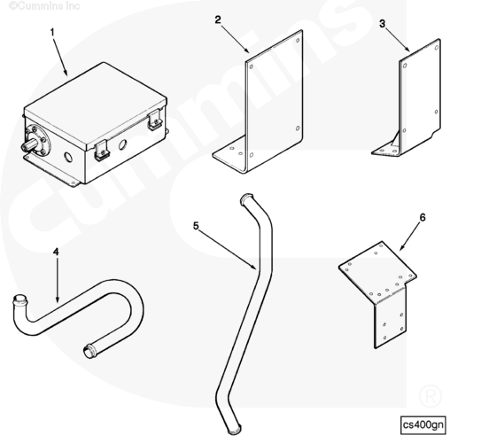 Cummins 3000271 Switch Bracket - Truck To Trailer