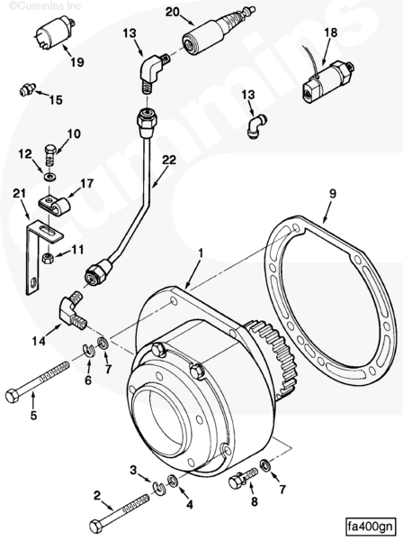 Cummins 3011883 Pressure Switch - Truck To Trailer
