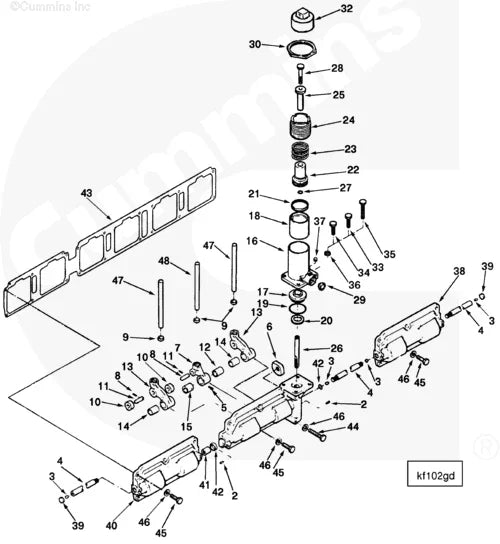 Cummins 3016804 Sleeve - Truck To Trailer