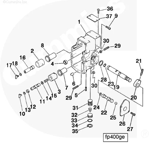 Cummins 3025695 Fuel Pump Gear Housing - Truck To Trailer