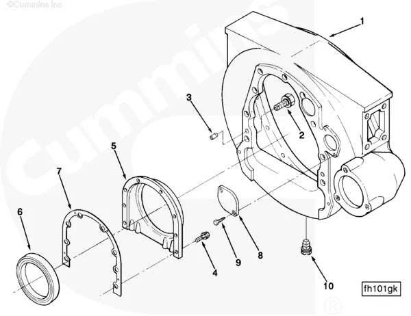 Cummins 3039960 Flywheel Housing - Truck To Trailer