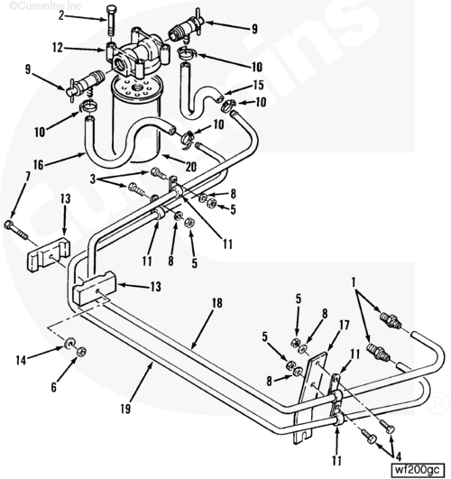 Cummins 3049270 Corrosion Resistor Tube - Truck To Trailer