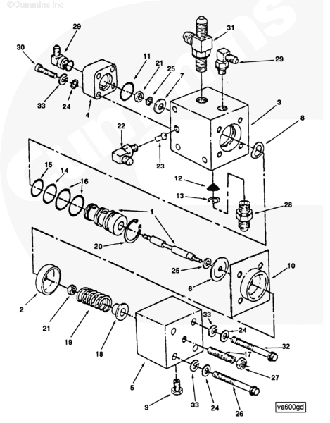 Cummins 3054163 Oil Control Valve Piston - Truck To Trailer