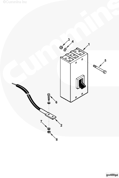 Cummins 3055526 Circuit Breaker - Truck To Trailer