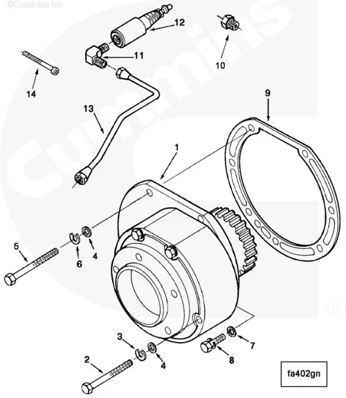 Cummins 3071441 Air Control Valve - Truck To Trailer
