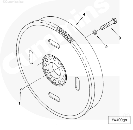 Cummins 3073577 Flywheel - Truck To Trailer