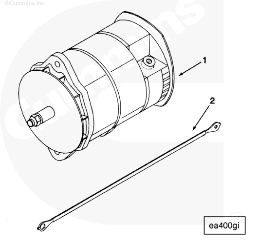 Cummins 3078115 Alternator - Truck To Trailer