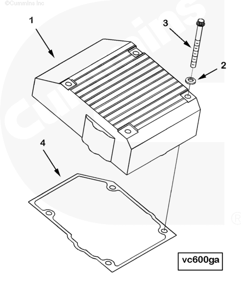 Cummins 3081563 Rocker Lever Cover - Truck To Trailer