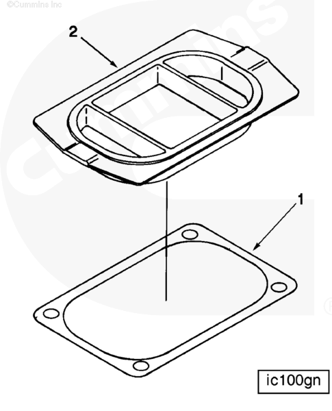 Cummins 3083922 Protective Shipping Cover - Truck To Trailer