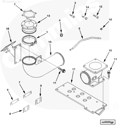 Cummins 3092698 Shim - Truck To Trailer