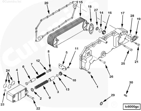 Cummins 3093819 Spring Washer - Truck To Trailer