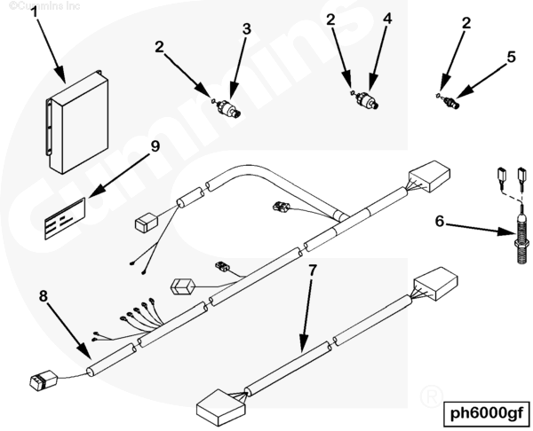 Cummins 3094440 Electronic Control Module - Truck To Trailer