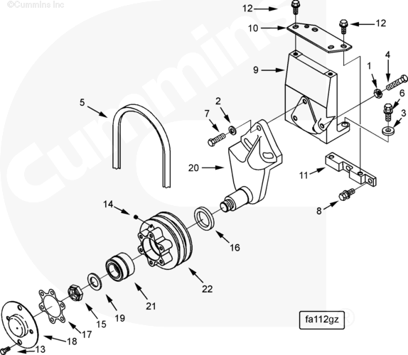Cummins 3100459 Fan Pulley - Truck To Trailer