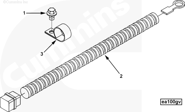 Cummins 3100876 Wiring Harness - Truck To Trailer